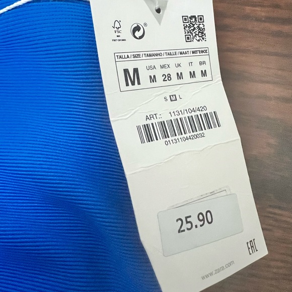 Zara texture crop top - Picture 4 of 5